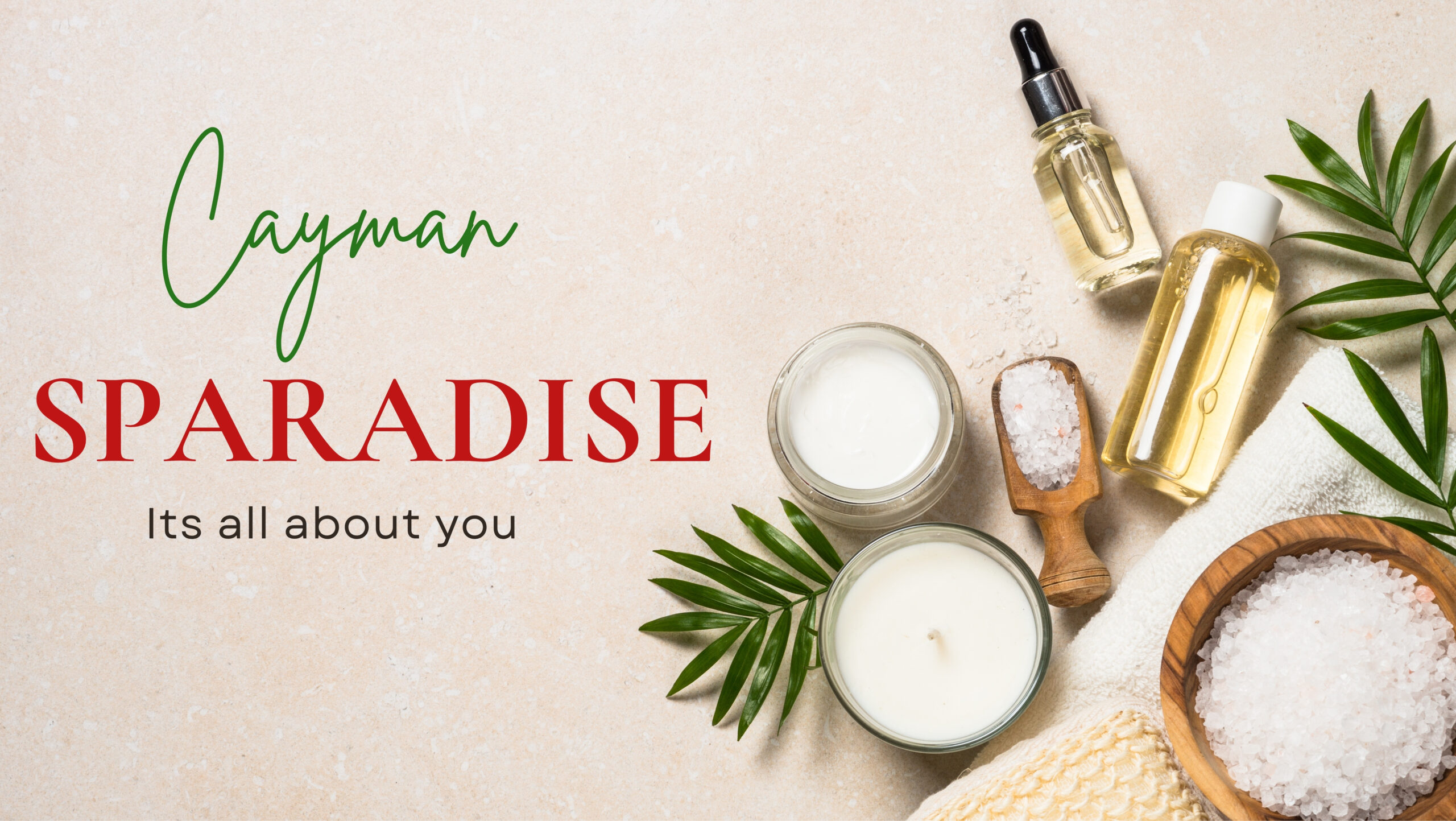 Green Minimalist Spa and Beauty Facebook Cover